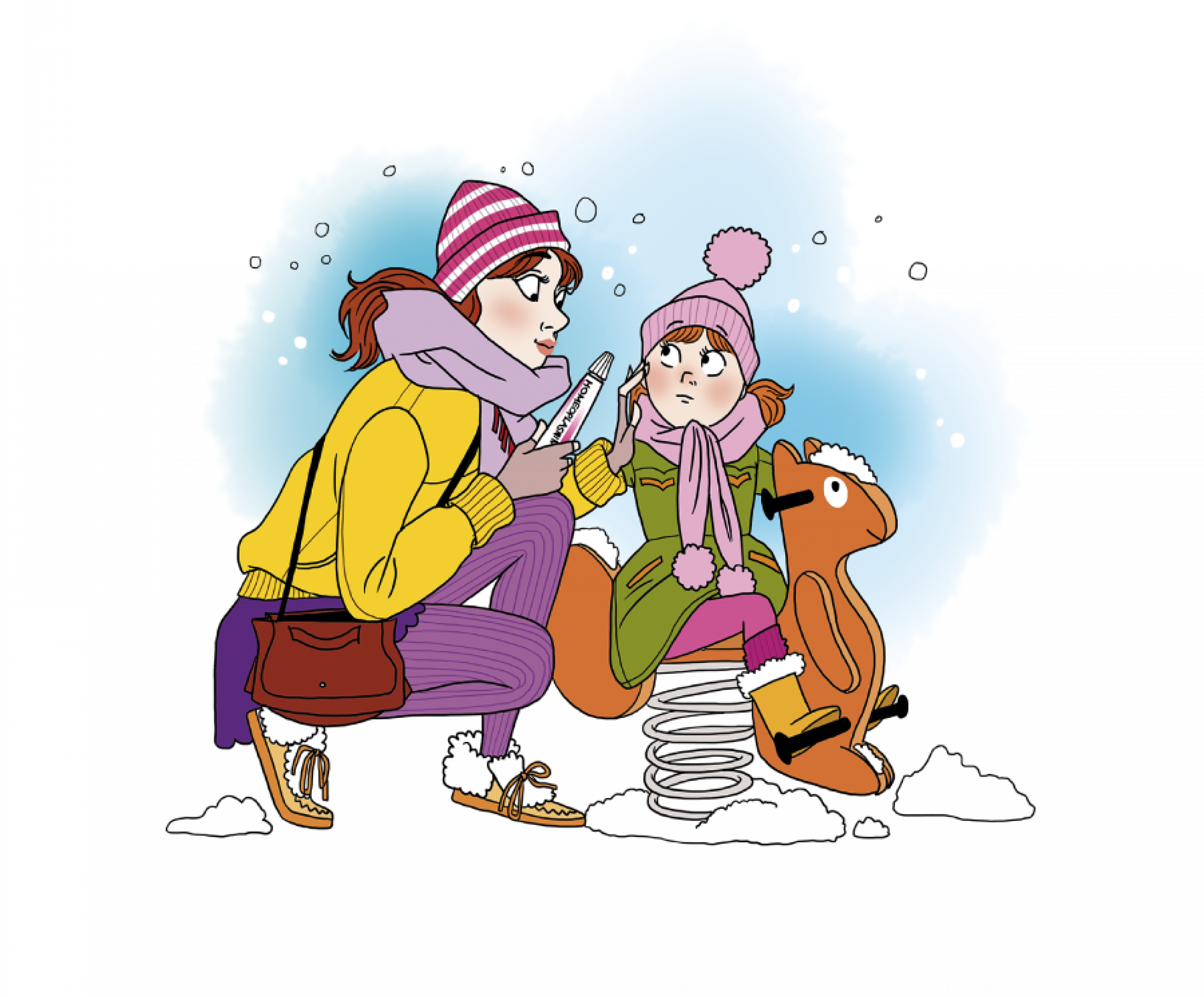 maman-fillette-hiver-irritation