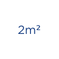 2m²